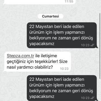 Stepza'dan Alınan Ayakkabının İadesinde Kupon Zorunluluğu Ve Kargo Ücreti Mağduriyeti