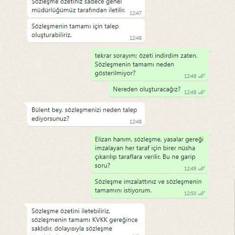 Müşteri Hizmetleri ve Sözleşme Süreçlerinde Yaşanan Zorluklar