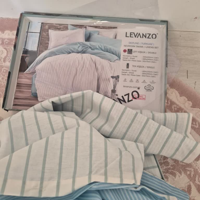 Levanzo Home Nevresim Takımı Pamuk Değil