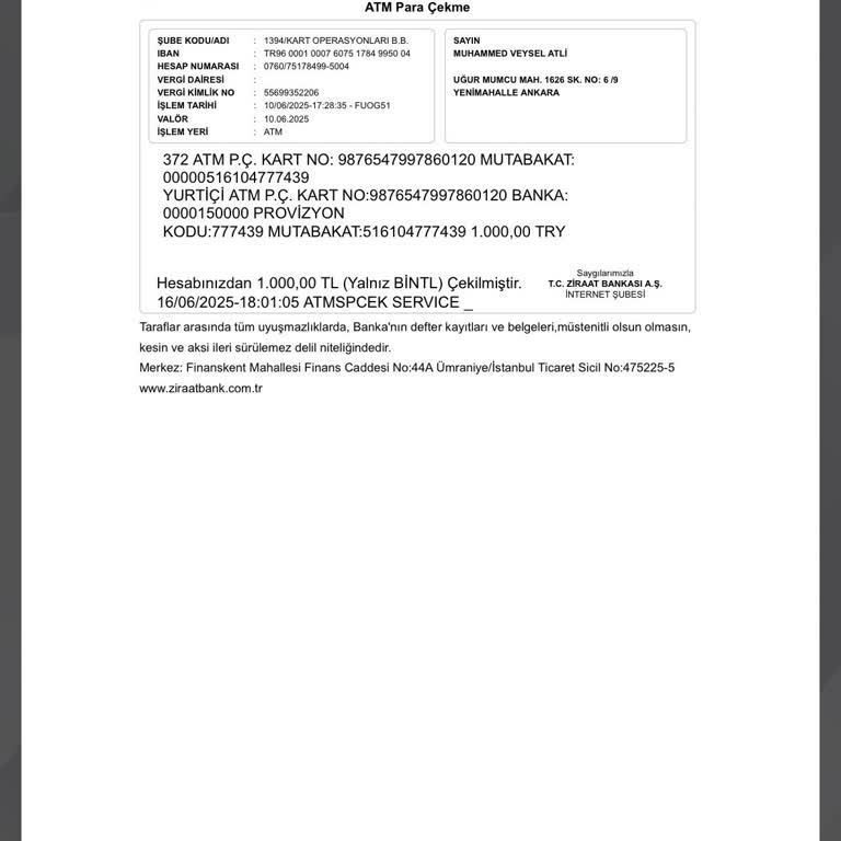 ATM Resetlendi, Paramı Vermedi: Mağduriyetim Giderilmedi