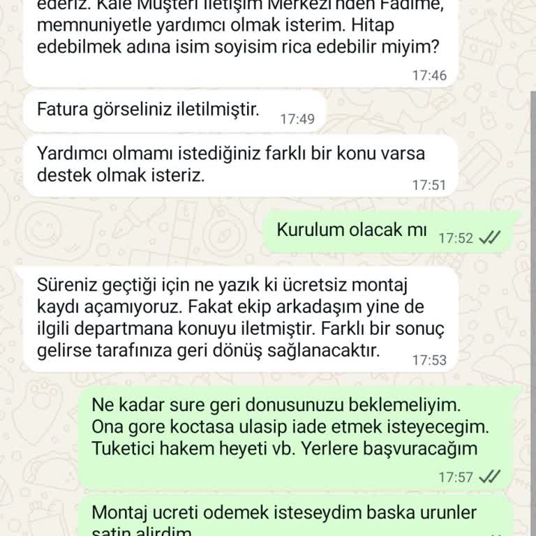 Ücretsiz Kurulum Vaadi Gerçekleşmedi, Hayal Kırıklığına Uğradım