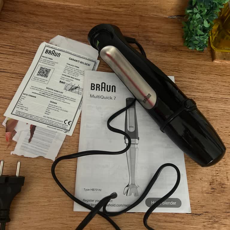 Braun Multiquick 7 Blender Çalışmıyor