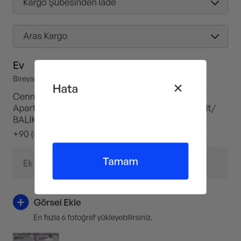 Yanlış Ürün Gönderimi Ve Yetersiz Müşteri Hizmeti Deneyimi