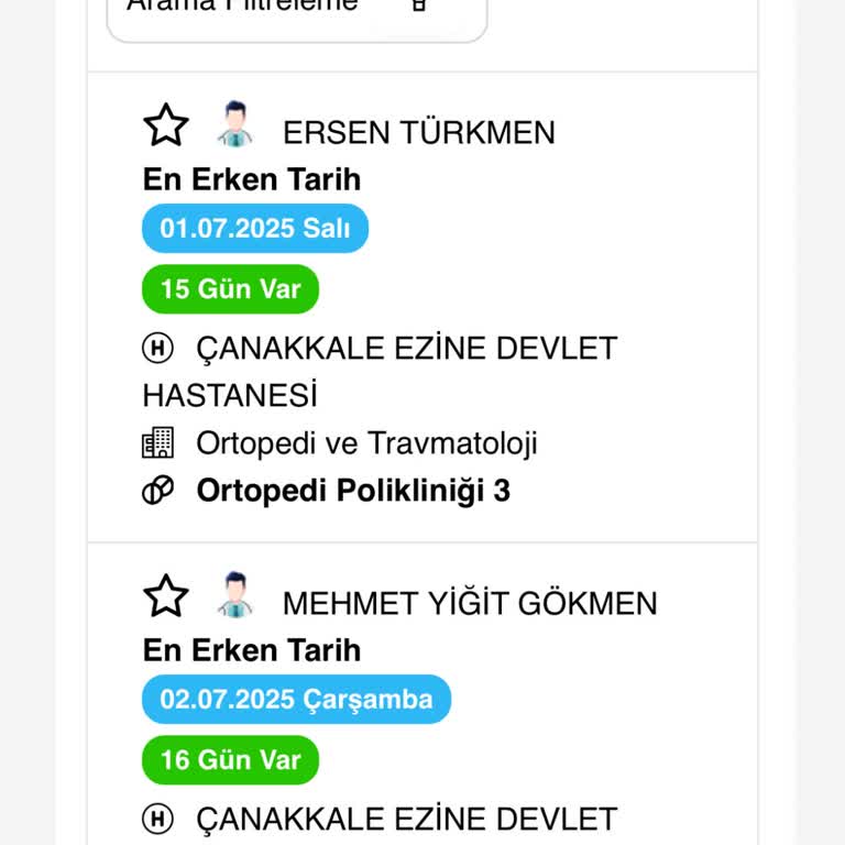 Ortopedi Randevusunda Uzun Bekleme Süresi Mağduriyet Yaratıyor