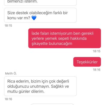 Siparişte İçecek Dökülmesi Ve Yemeksepeti'nin Çözüm Sunmaması