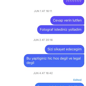 Yanıltıcı Ürün Fotoğrafı Ve İletişimsizlik Nedeniyle Mağduriyet