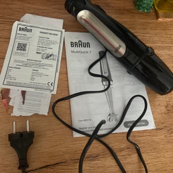 2 Ayda Arızalanan Blender İçin Değişim Talebi