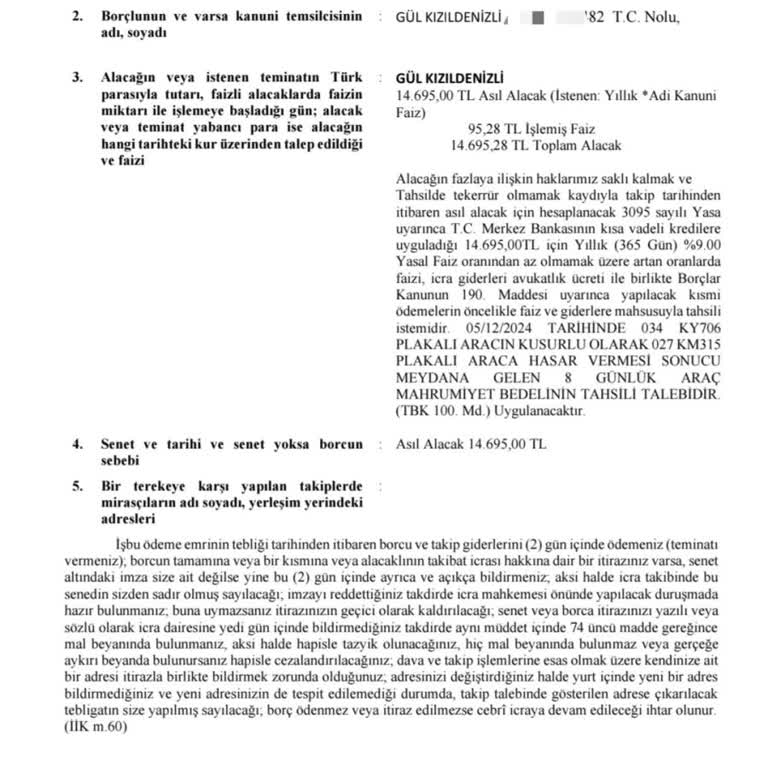 Araç Mahrumiyet Bedeli Haksız Talebi Ve Bilgilendirme Eksikliği