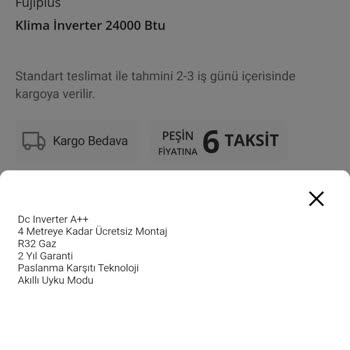 Fujiplus Klima Kurulumunda Şaşırtan Yüksek Yol Ücreti