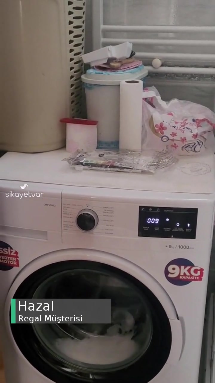Regal 9 Kg Makine Zıplıyor videonun kapak resmi