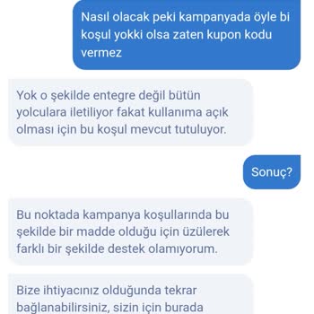 Yemek Sepeti İndirim Kuponum Geçersiz Oldu Ve Destek Alamadım