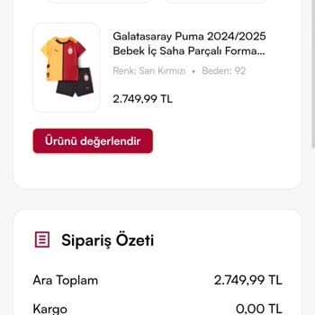 GS Store Yanlış Forma Gönderimi ve Müşteri Hizmetleri Hayal Kırıklığı