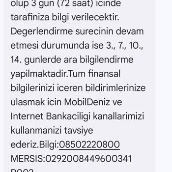 Denizbank'ta İşlem Yapamama Ve İlgisiz Müşteri Hizmeti