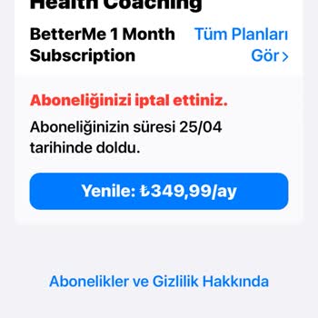 Betterme İptal Edilen Aboneliğe Rağmen Para Çekilmeye Devam Ediyor