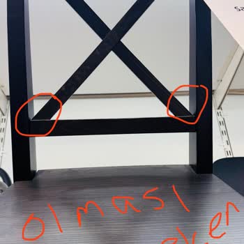 Ikea Ingolf Sandalyelerde Sürekli Hasar Ve İlgisiz Teknik Ekip