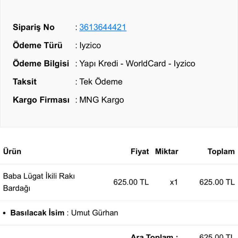 Babalar Günü Siparişim Zamanında Gelmedi, İletişim Kurulamıyor