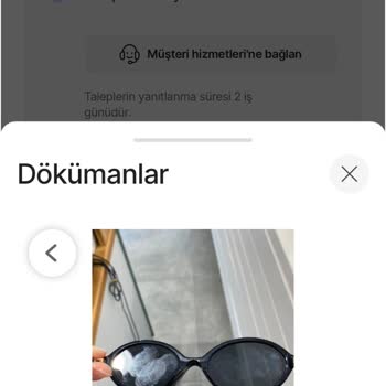 Hepsiburada Aldığım Gözlük Yamuk ve İade Sürecinde Ürünüm Zarar Gördü