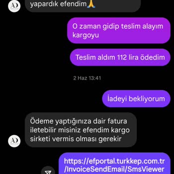 Yanlış Kargo Ücreti Ve Geciken İade Süreci Mağduriyeti