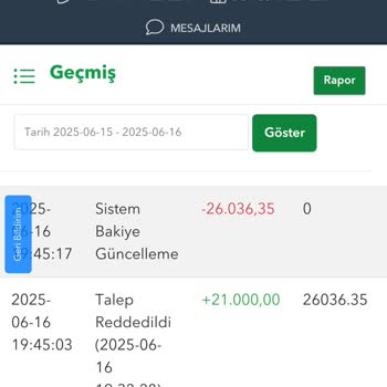 Çekim Talebim Reddedildi, Hesabımdaki Bakiye Sıfırlandı