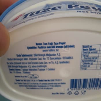 Satın Alınan Tam Yağlı Peynirde Küf Sorunu ve Geri Dönüş Alınamaması