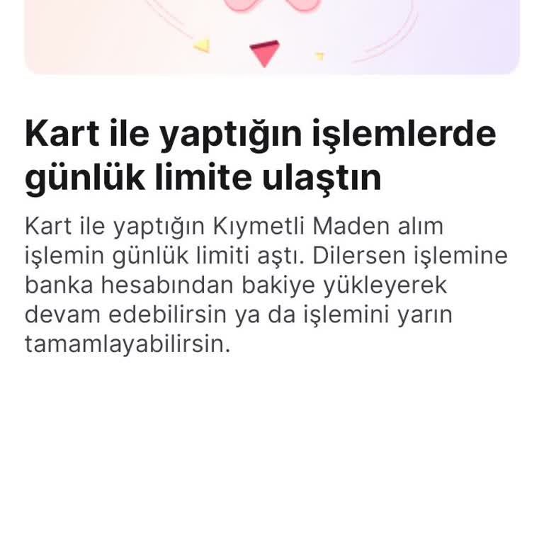 Hepsipay Altın Alımında Sürekli Hata Alıyorum