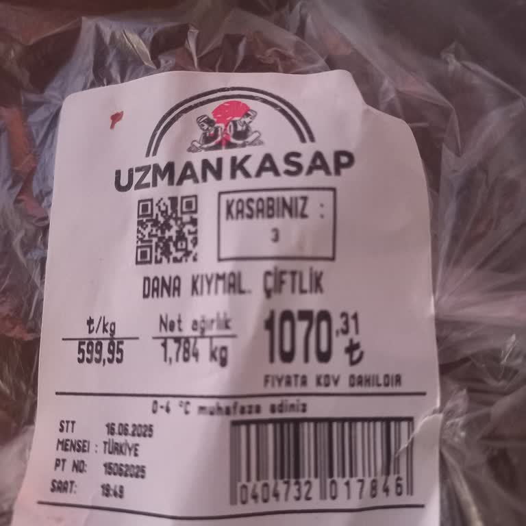 Migros'tan Alınan Dana Kıymada Koyun Eti Karışımı Ve Yoğun Koku Sorunu