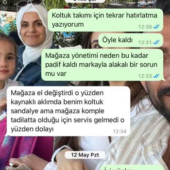 Aldığım Koltuk Takımında Defolar Ve Yırtıklar Var, Mağduriyetim Giderilmedi