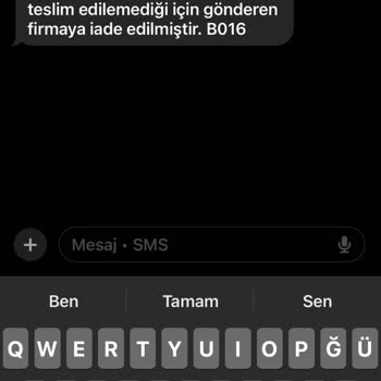 Kargom Evde Olmama Rağmen İade Edildi