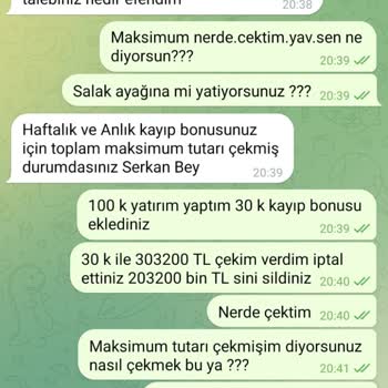 Kazanç Sonrası 200 Bin Lira Bakiyem Silindi, Çekimlerde Sorun Yaşadım