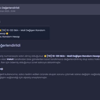 Satın Aldığım Hesaplarda Sürekli Hatalı Bilgi Sorunu Yaşıyorum