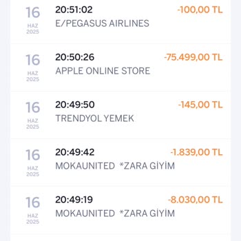 Apple Online Store'dan Habersiz Yüksek Tutar Çekildi!