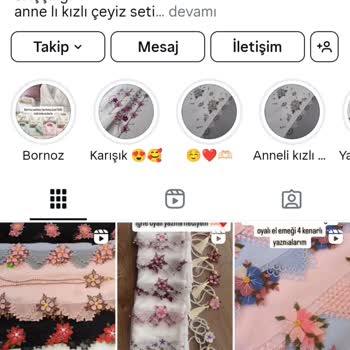 Eminemin_el_emegi İğne Oyası Yerine Sıradan Eşarp Gönderdi