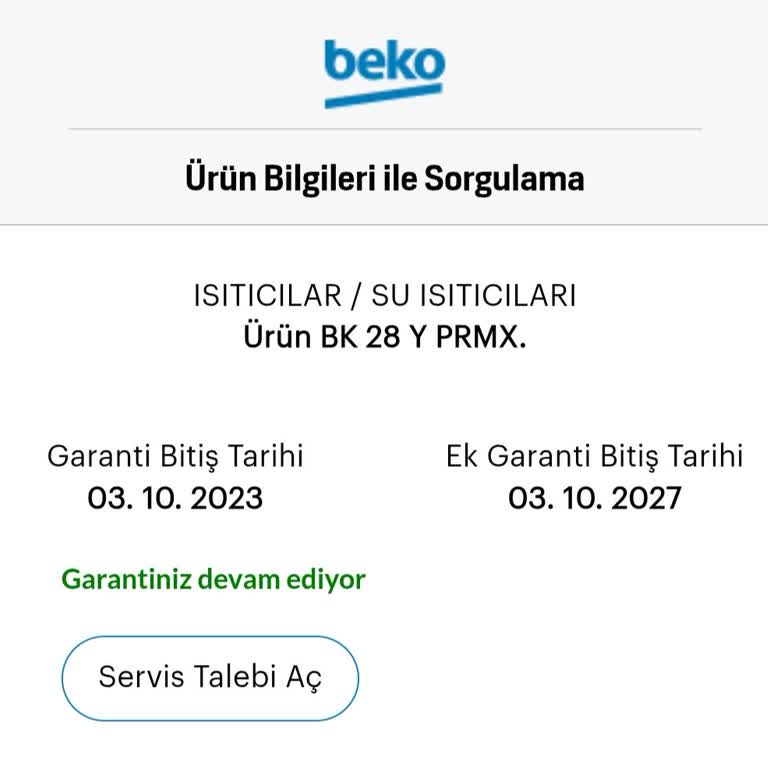 Beko Kombi Sürekli Arıza Yapıyor, Mağdur Oldum