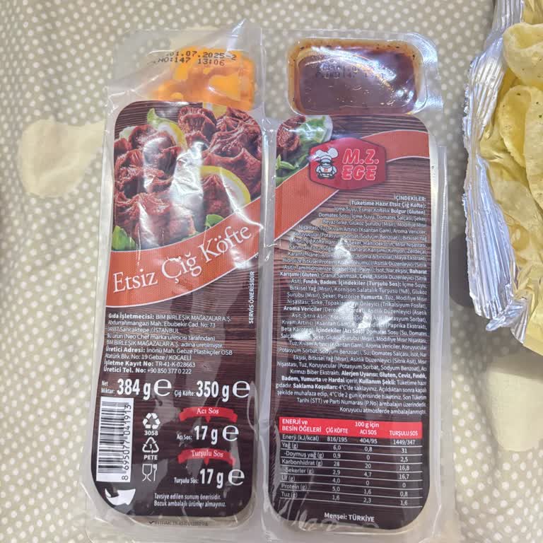 Bozuk Ve Ekşi Çiğköfte Satışı Nedeniyle Mağduriyet