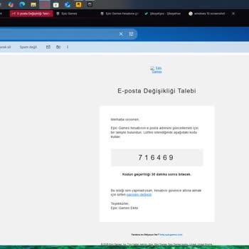 Epic Hesabım Çalındı, Destek Ekibinden Yanıt Alamıyorum