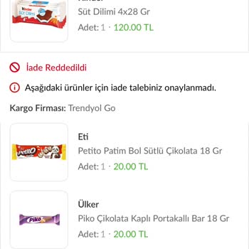 Yanlış Ve Eksik Ürünlerle Hayal Kırıklığı: Trendyol GO'da Sipariş Sorunu