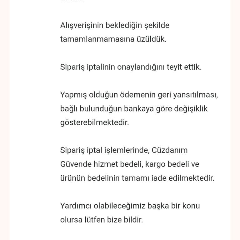 İptal Edilen İlanın Ücreti Hâlâ İade Edilmedi