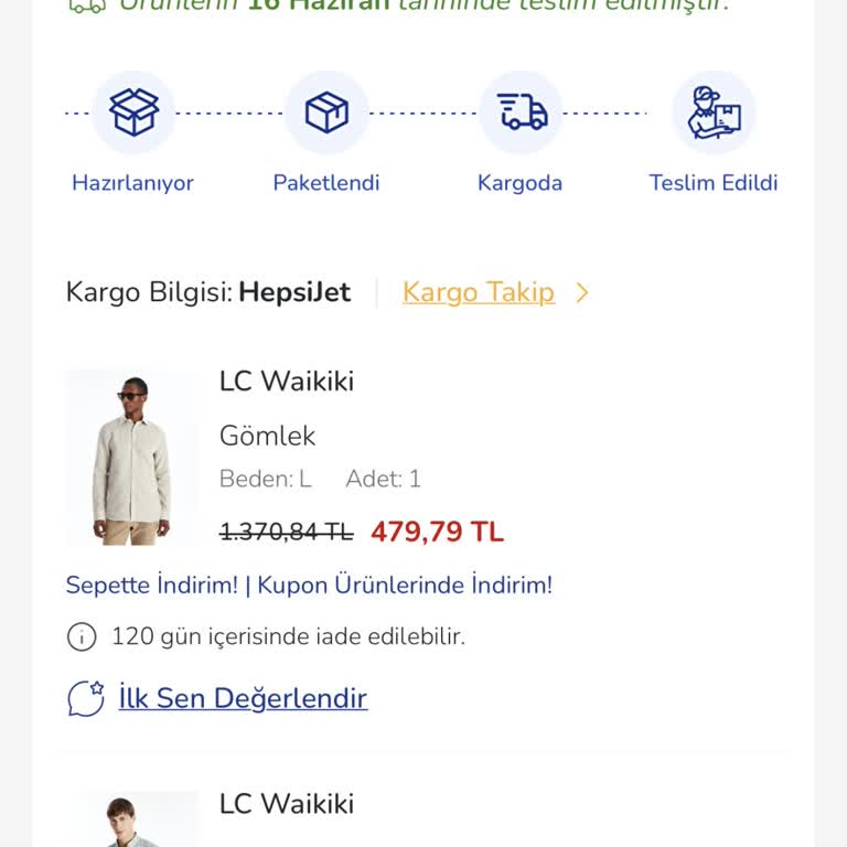 Online Siparişte Güvenlik Alarmı Nedeniyle Gömleğim Zarar Gördü