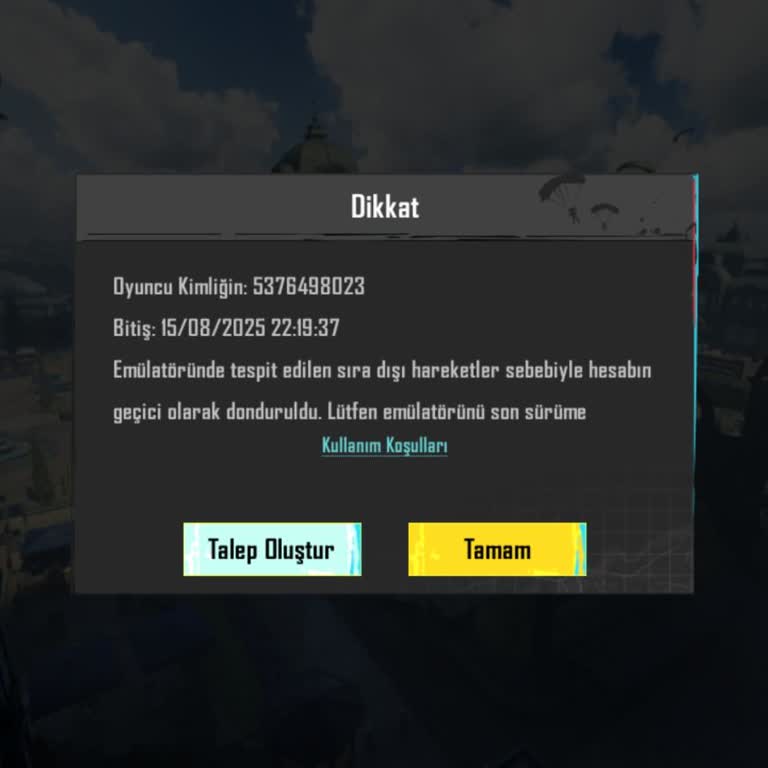 Haksız Ban Nedeniyle Mağduriyet Yaşıyorum, Hesabımın Açılmasını İstiyorum