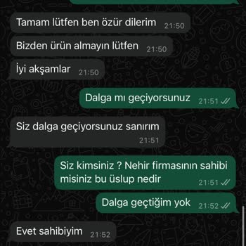 Firma Çalışanının Tutumuna İlişkin Şikayet