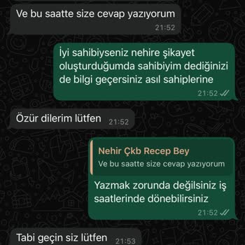 Firma Çalışanının Tutumuna İlişkin Şikayet