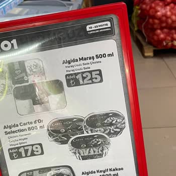 A101'de Dondurma Etiketiyle Kasa Fiyatı Arasında 40 TL Fark Mağaza İade Yapmıyor