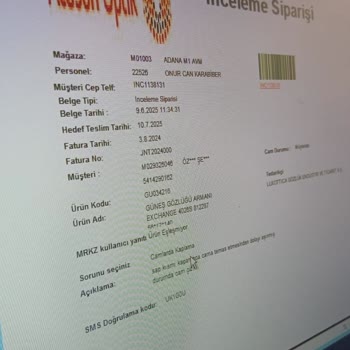 Atasun Gözlükten Alınan Güneş Gözlüğünde Çizilme Ve Garanti Mağduriyeti