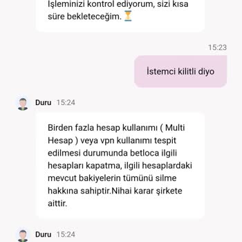 Betloca'da Kazandığım Parayı Çekemedim, Hesabım Kapatıldı