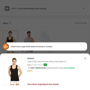 Yanıltıcı Beden Ve Fiyat Politikası