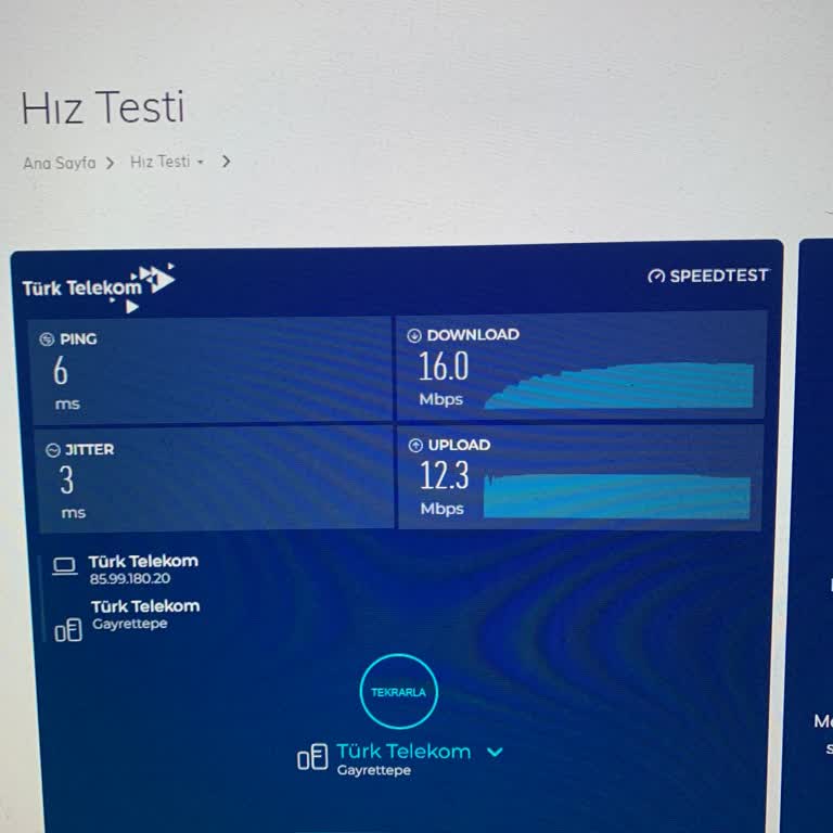 TTNET'te Sürekli Düşen İnternet Hızı Ve Tekrarlayan Sorunlar