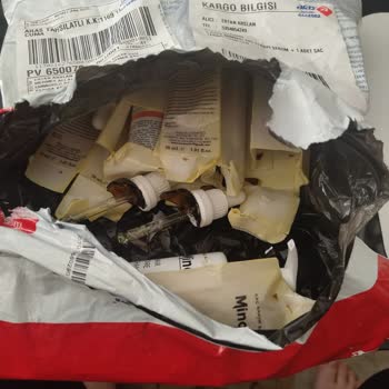 Aras Kargo Ürünümü Kırdı, Sorumluluk Almadı