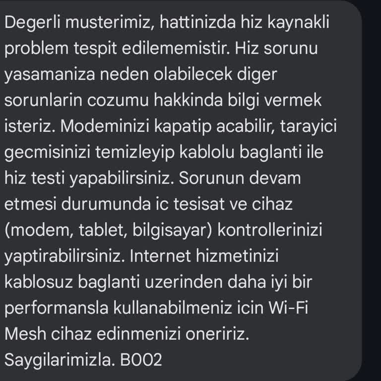 Müşteri Hizmetleri Sorunumu Çözmüyor Arıza Kaydı Sonuçsuz Kalıyor