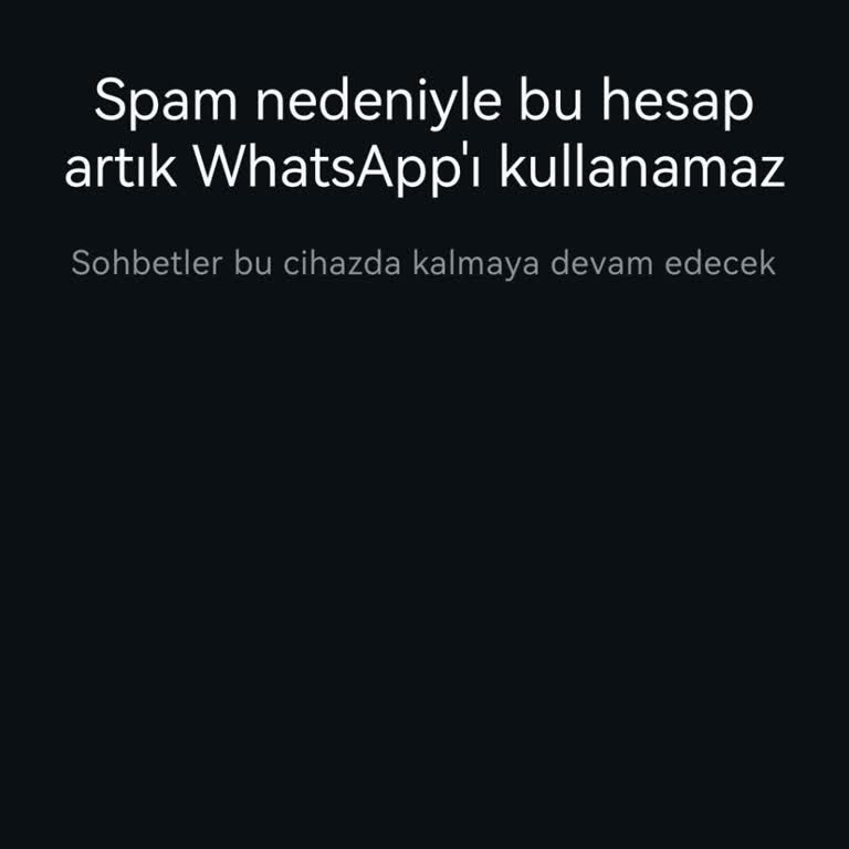 Kişisel Hattım Yanlışlıkla Spam Olarak Engellendi Acil İnceleme Talep Ediyorum