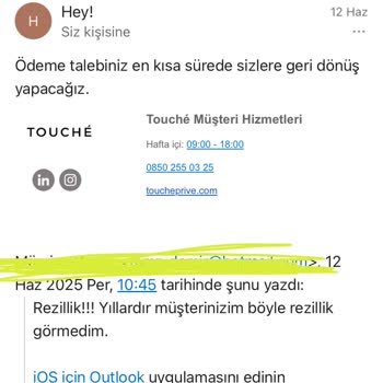 İade Ücretimin Uzun Süredir Yatırılmaması Ve Müşteri Hizmetlerine Ulaşılamaması